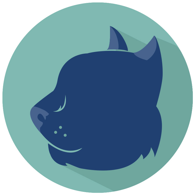Cat Mouth Nose Face Vector Icon