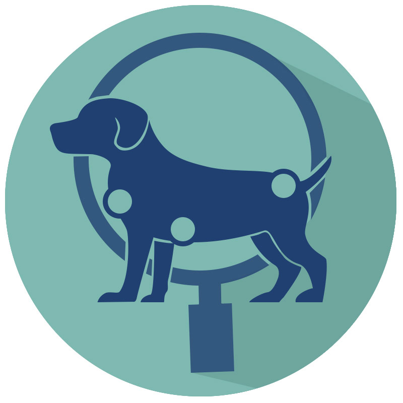 Dog Soft Cell Surgery Diagnose Vector Icon