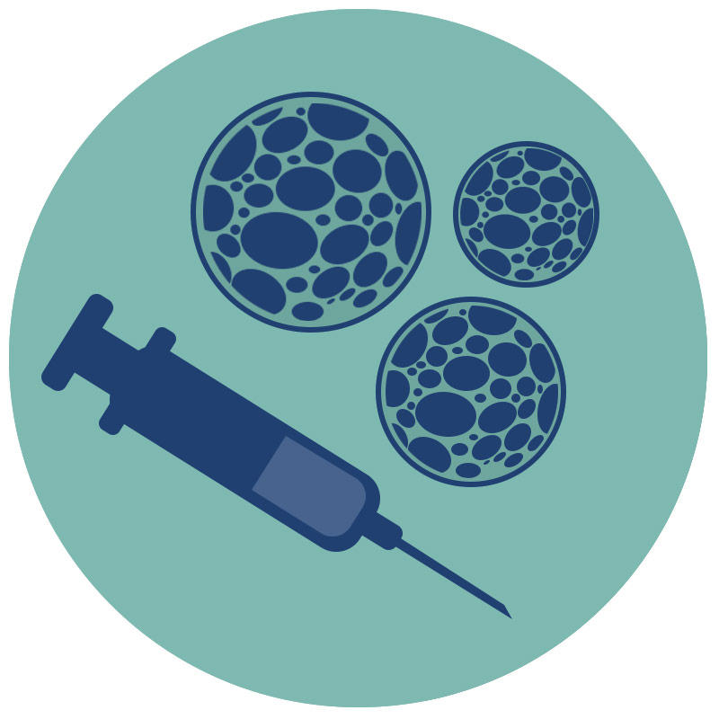 Stem Cell Therapy Vector Icon